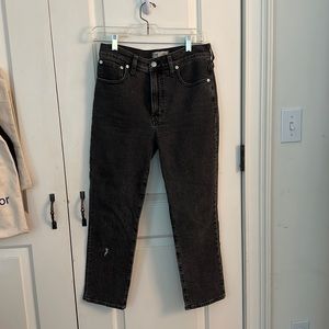 Perfect Vintage Madewell Jean — Black